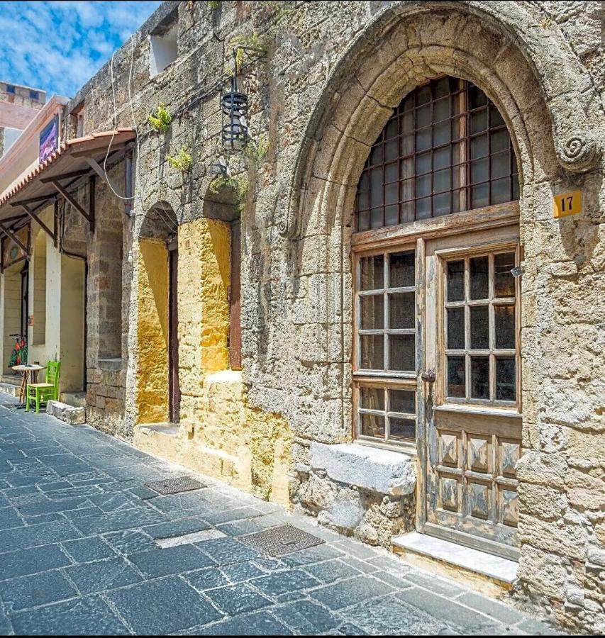St. John House With Dome In Old Town Rhodes Apartment Rhodes City Bagian luar foto