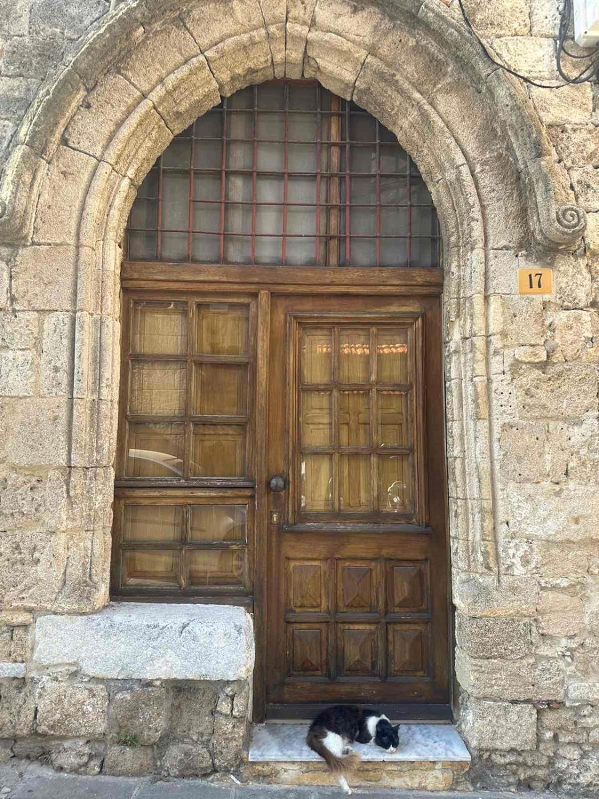 St. John House With Dome In Old Town Rhodes Apartment Rhodes City Bagian luar foto
